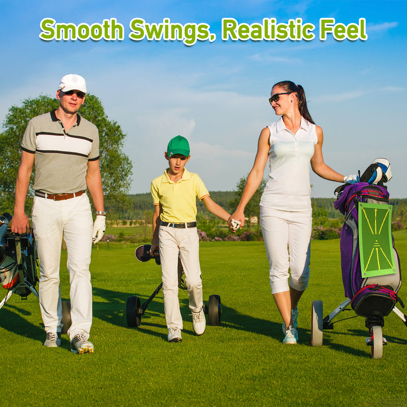 Compact & Durable Golf Training Mat with Instant Feedback - Perfect for Indoor & Outdoor Practice