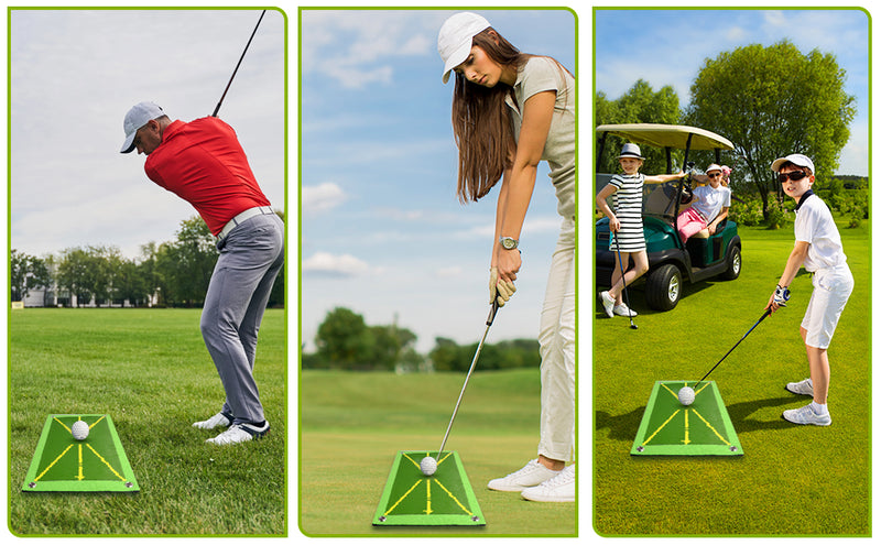 Compact & Durable Golf Training Mat with Instant Feedback - Perfect for Indoor & Outdoor Practice