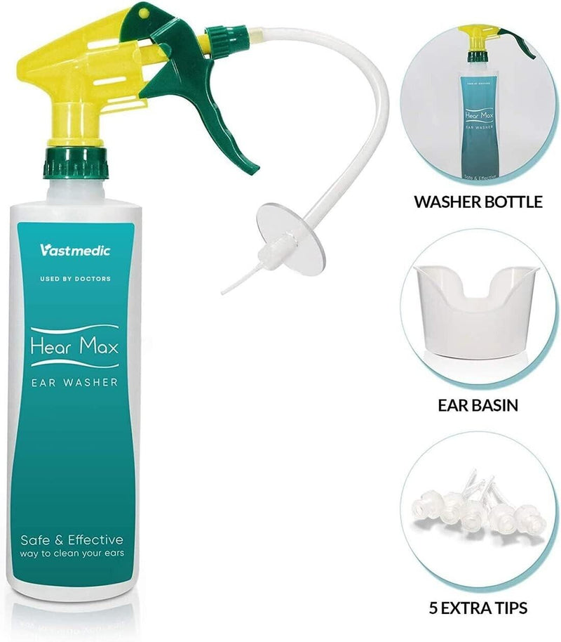 Premium Ear Wax Cleaner Tool Kit - Gentle Ear Canal Cleaning at Home